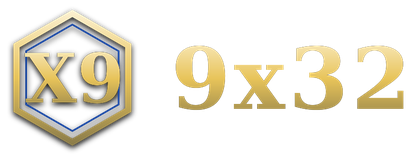 9x32 logo